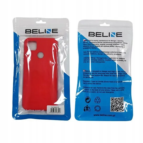 beline-etui-silicone-realme-7-czerwony-red-stan-nowy