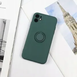 beline-etui-silicone-ring-iphone-12-pro-max-green
