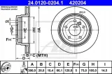 ate-tarcze-tyl-bmw-3-e90-e91-e92-e93-x1-e84-300mm-stan-nowy