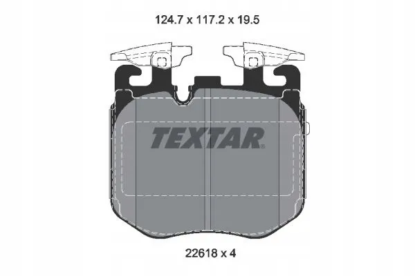 textar-klocki-hamulcowe-przod-2261801-stan-nowy