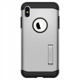spigen-slim-armor-iphone-xs-max-satin-silver-065cs-zalaczone-wyposazenie-szklo-hartowane