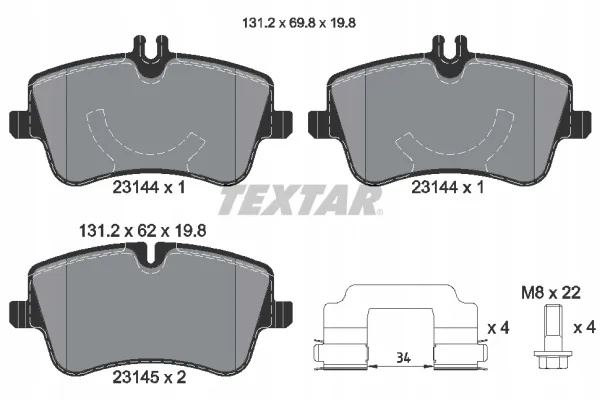 textar-klocki-hamulcowe-2314402-stan-nowy