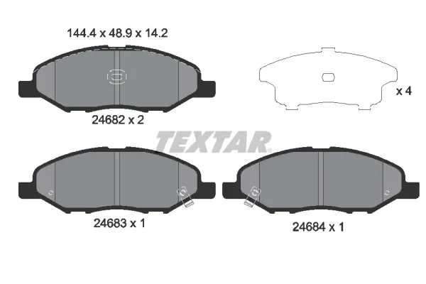 textar-klocki-hamulcowe-kpl-2468201-stan-nowy