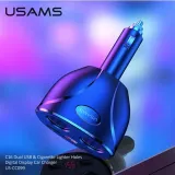 usams-adapter-samoch-c16-2-gniazda-2xusb-96w-fast-waga-z-opakowaniem-0-15-kg