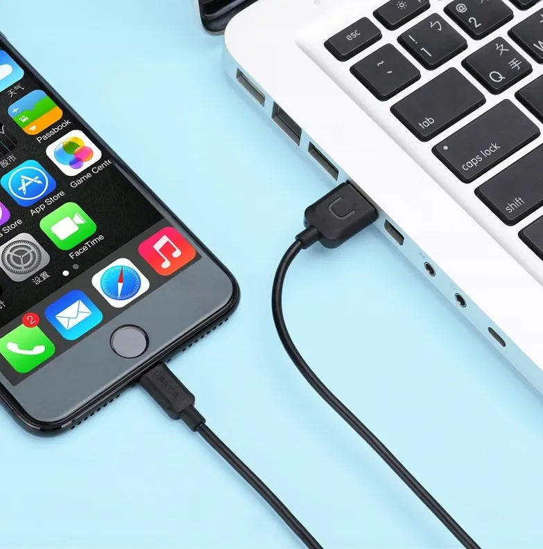 kolorowy-kabel-usams-iphone-usb-lightning-1m-stan-nowy