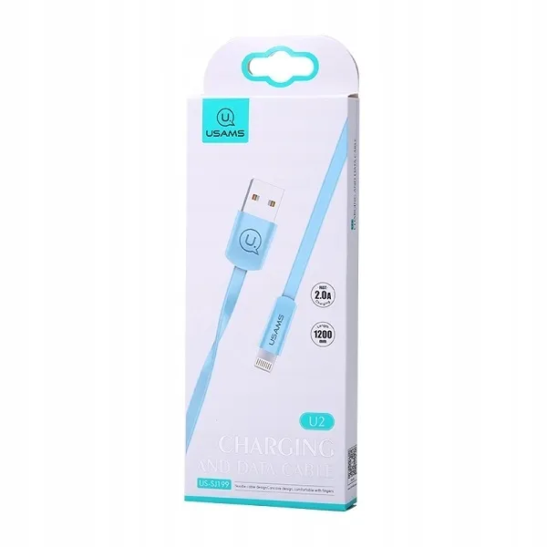usams-kabel-plaski-u2-lightning-12m-niebiesk-blue-kolor-niebieski