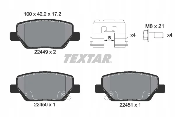 textar-klocki-hamulcowe-2244901-stan-nowy