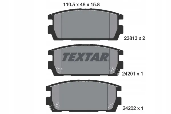 textar-klocki-hamulcowe-2381301-stan-nowy