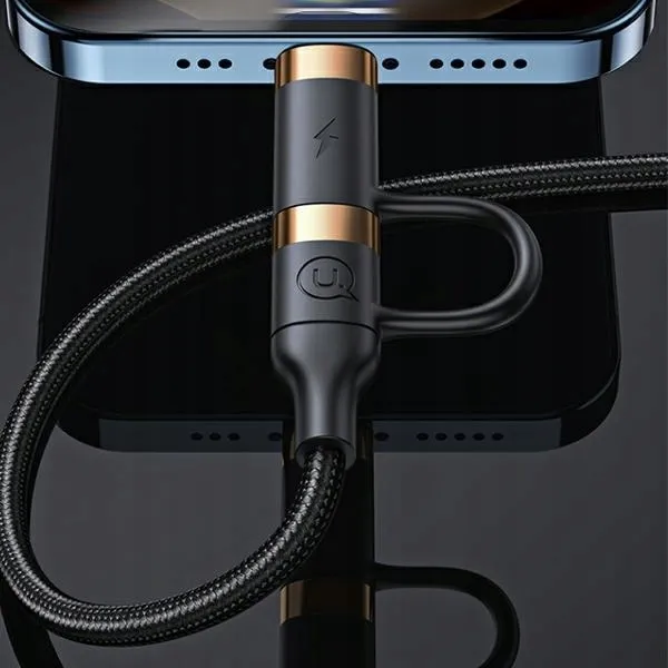 usams-kabel-pleciony-u62-2xusb-c-usb-a-lightning