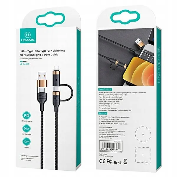 usams-kabel-pleciony-u62-2xusb-c-usb-a-lightning-marka-usams