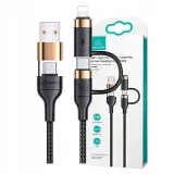 usams-kabel-pleciony-u62-2xusb-c-usb-a-lightning-stan-nowy-kolor-czarny