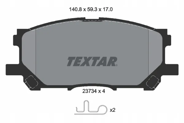 textar-klocki-hamulcowe-2373401-stan-nowy