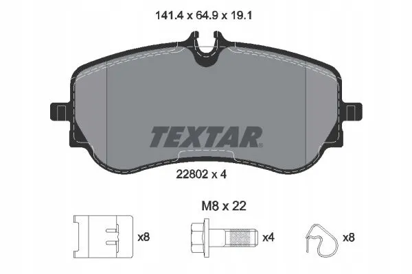textar-klocki-hamulcowe-tyl-2280201-stan-nowy