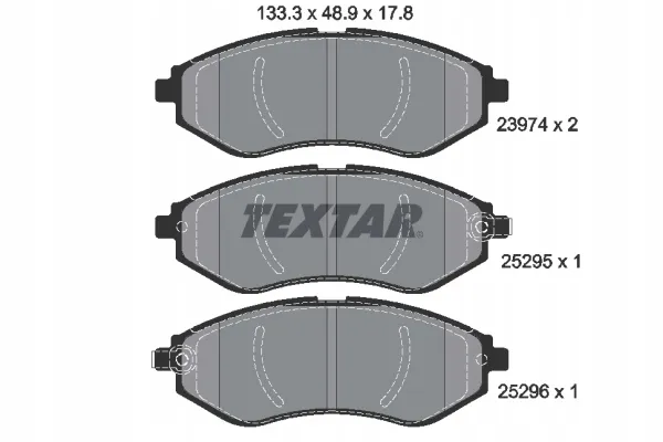 textar-klocki-hamulcowe-2397406-stan-nowy