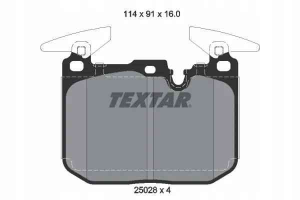 textar-klocki-hamulcowe-przod-2502807-stan-nowy