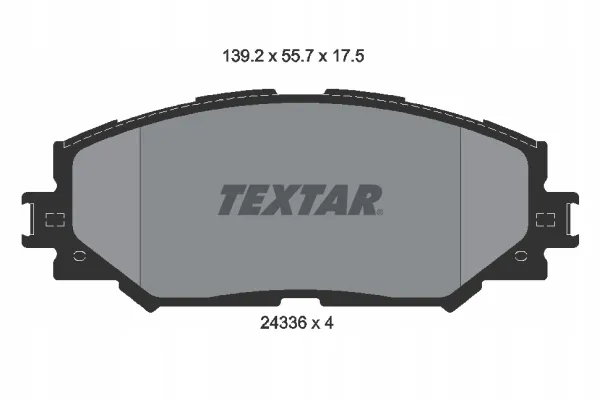 textar-klocki-przod-corolla-e15-yaris-rav-4-iii-stan-nowy