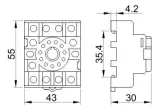 gniazdo-do-przekaznika-rm11-pf11-3a-stan-nowy