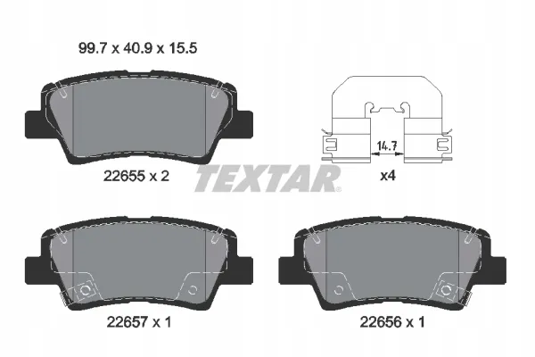 textar-klocki-hamulcowe-tyl-2265501-stan-nowy
