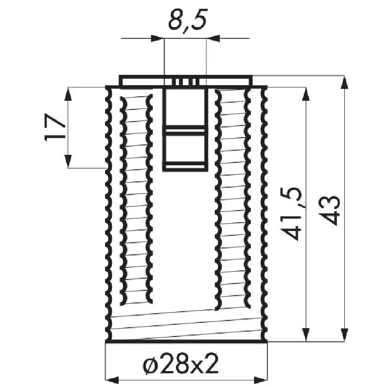 oprawka-e14-z-kolnierzem