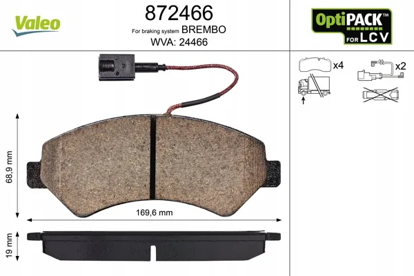 valeo-klocki-ham-przod-872466-stan-nowy