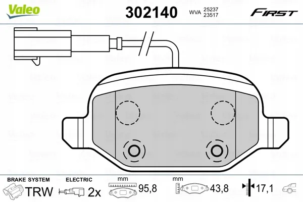 valeo-klocki-ham-302140-stan-nowy