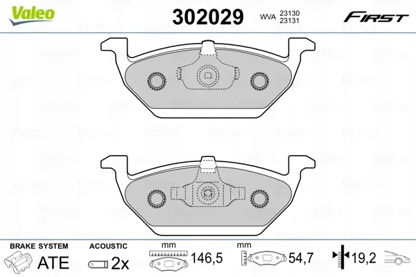 valeo-klocki-ham-302029-stan-nowy
