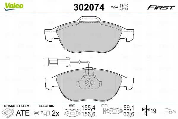 valeo-klocki-ham-302074-stan-nowy