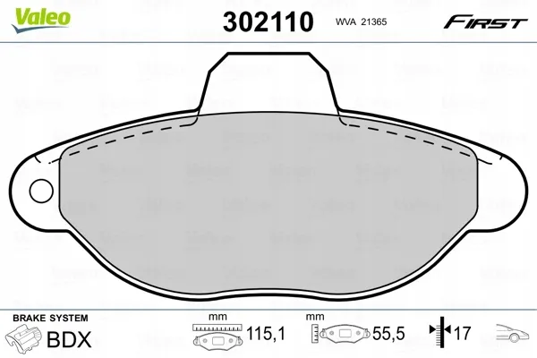 valeo-klocki-ham-302110-stan-nowy