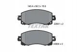 textar-klocki-hamulcowe-przod-2280001-stan-nowy