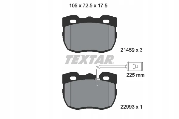 textar-klocki-hamulcowe-2145905-stan-nowy