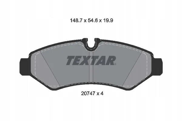 textar-klocki-hamulcowe-tyl-2074701-stan-nowy