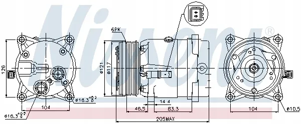 nissens-kompresor-klimat-89122-stan-nowy