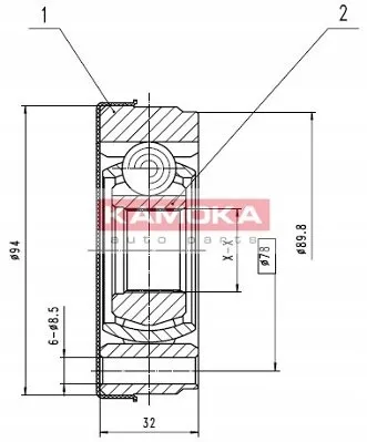 kamoka-8022-przegub-stan-nowy