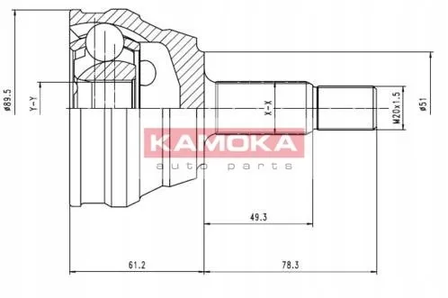 kamoka-7094-przegub-stan-nowy