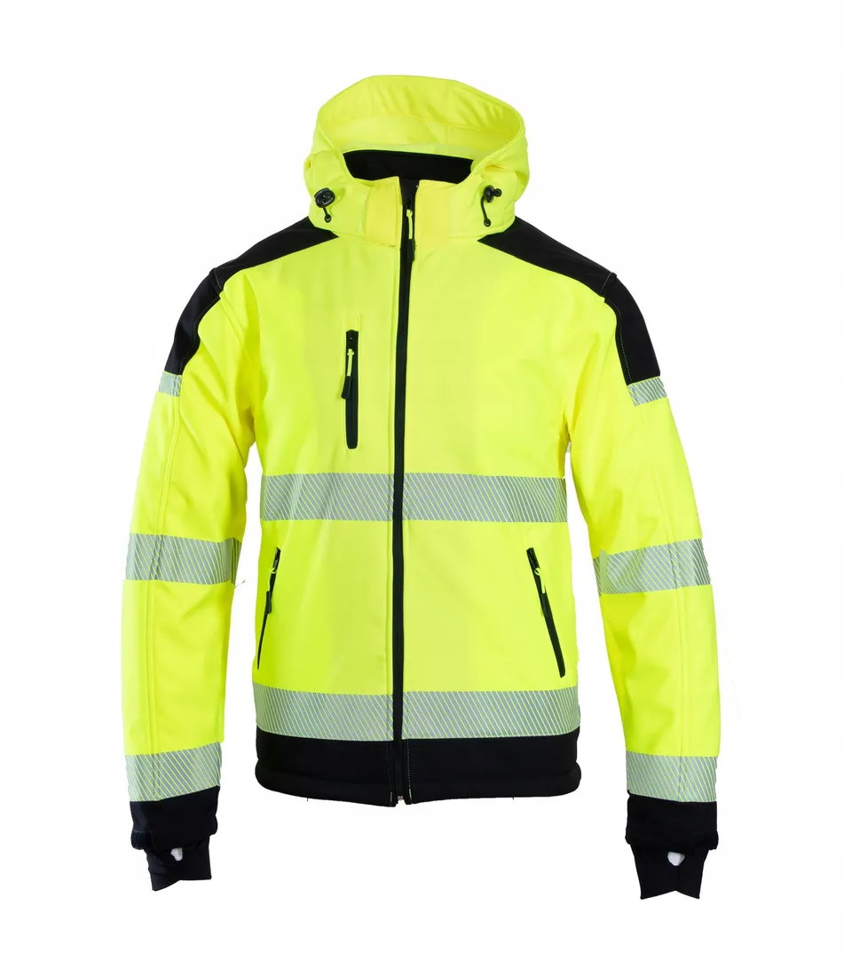 kurtka-robocza-bluza-odblaskowa-softshell-flash-stan-nowy