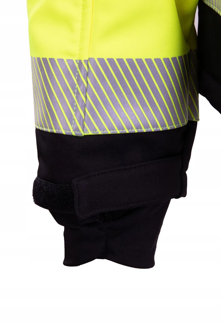 kurtka-robocza-bluza-odblaskowa-softshell-flash-stan-nowy