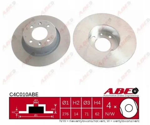 abe-tarcza-hamulcowa-tyl-c4c010abe-stan-nowy