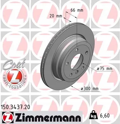 zimmermann-tarcze-std-klocki-std-tyl-bmw-stan-nowy