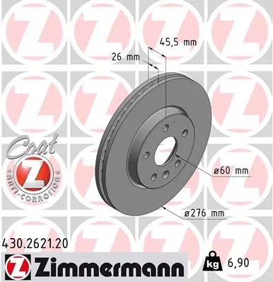 zimmermann-tarcze-std-klocki-std-przod-vauxhall-stan-nowy