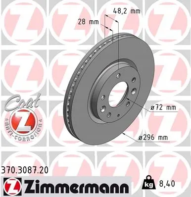 zimmermann-tarcze-std-klocki-std-przod-mazda-stan-nowy