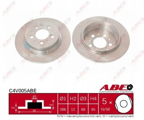 abe-tarcza-hamulcowa-tyl-c4v005abe-stan-nowy