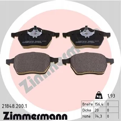 zimmermann-tarcze-std-klocki-std-przod-ford-stan-nowy