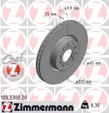 zimmermann-tarcze-std-klocki-std-przod-tyl-vw-stan-nowy