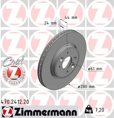zimmermann-tarcze-std-klocki-std-przod-renault-stan-nowy