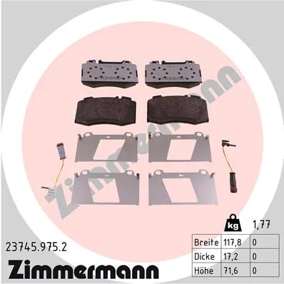 zimmermann-tarcze-std-klocki-rdz-przod-merc-stan-nowy
