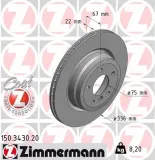 zimmermann-tarcze-std-klocki-rdz-tyl-bmw-stan-nowy