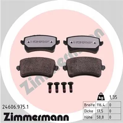 zimmermann-klocki-ham-rdz-tyl-audi-a4-stan-nowy