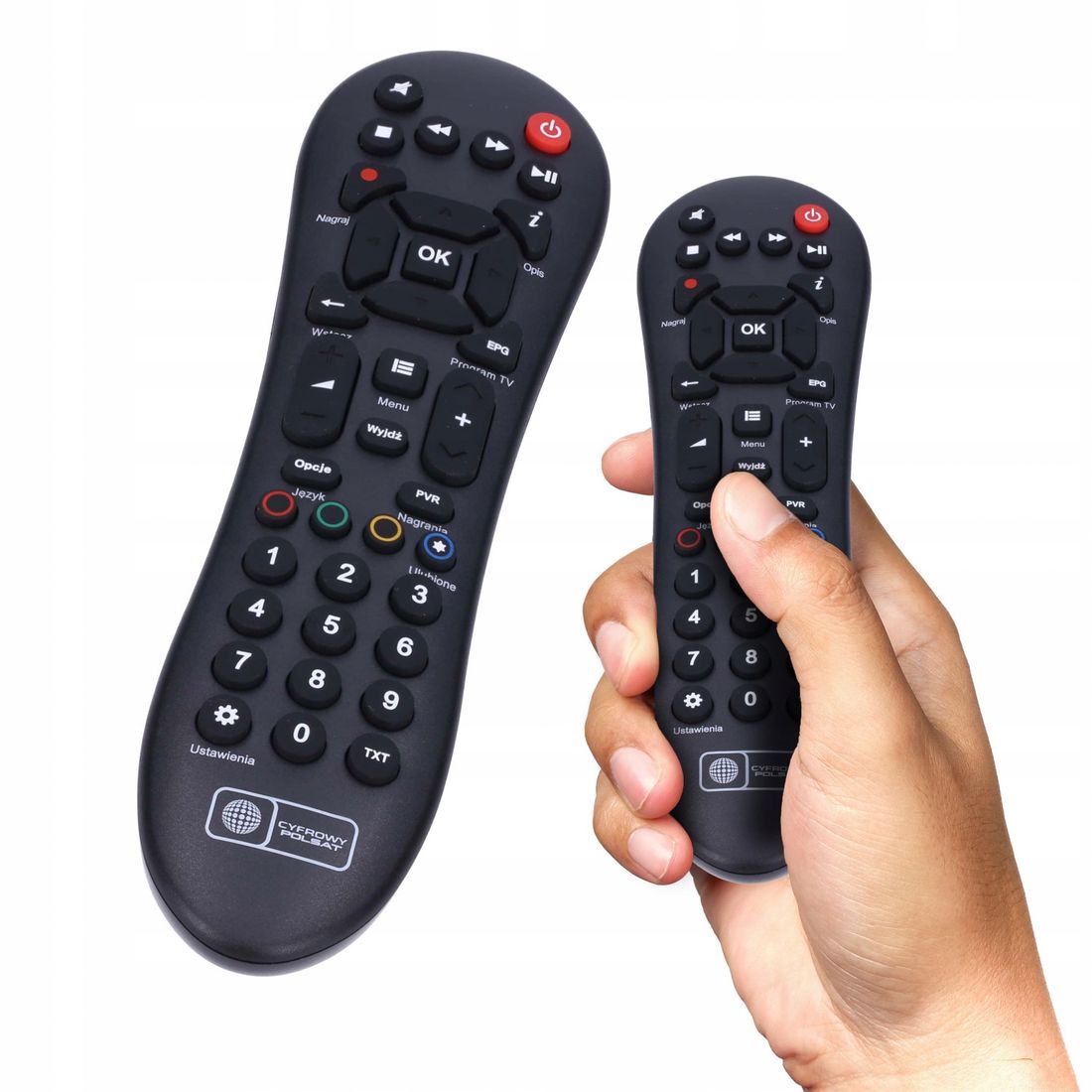 Pilot Do Dekodera EVOBOX Cyfrowy Polsat Zamiennik BEZ LOGA Telecomando PVR - Foto 7