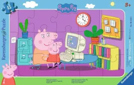 puzzle-15-elementow-w-ramce-swinka-peppa