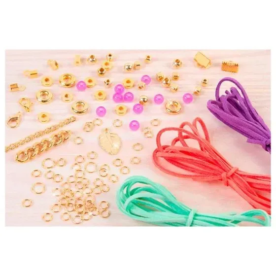 make-it-real-bransoletki-gold-link-suede-plec-dziewczynki